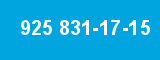 925 831-17-15 925 831-17-15